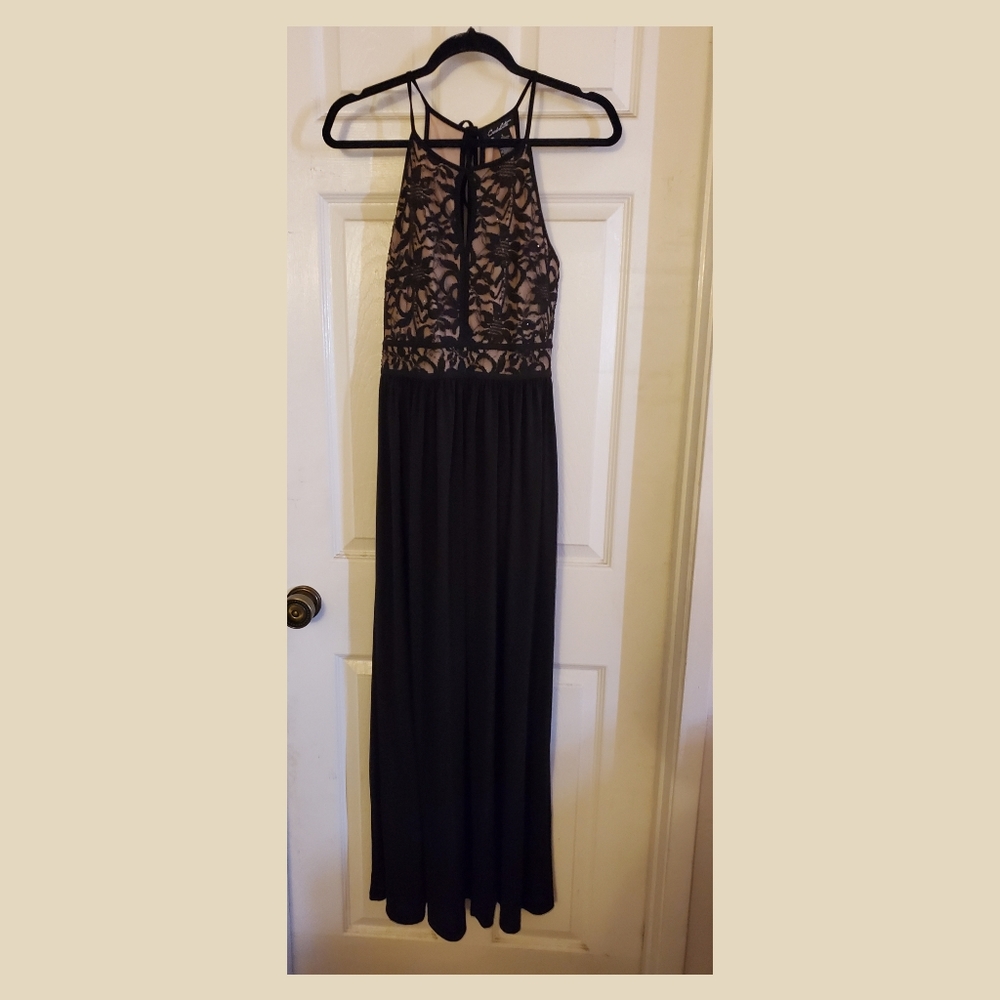 🖤 Spaghetti Strap Black Dress